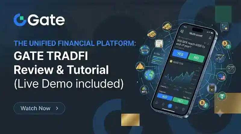 Gate io app mobile interface displaying the TradFi multi-asset ecosystem dashboard with live gold CFD charts and MetaTrader 5 execution parameters.
